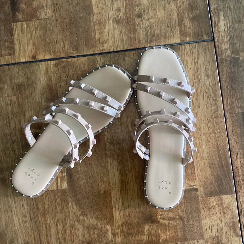 A New Day Sandals Hollis Embellished - size 7.5
